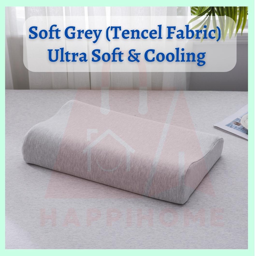 Cotton Contour Memory Foam Pillow Case Latex Pillow Cover Zipper Single Bedding Bamboo Kaim