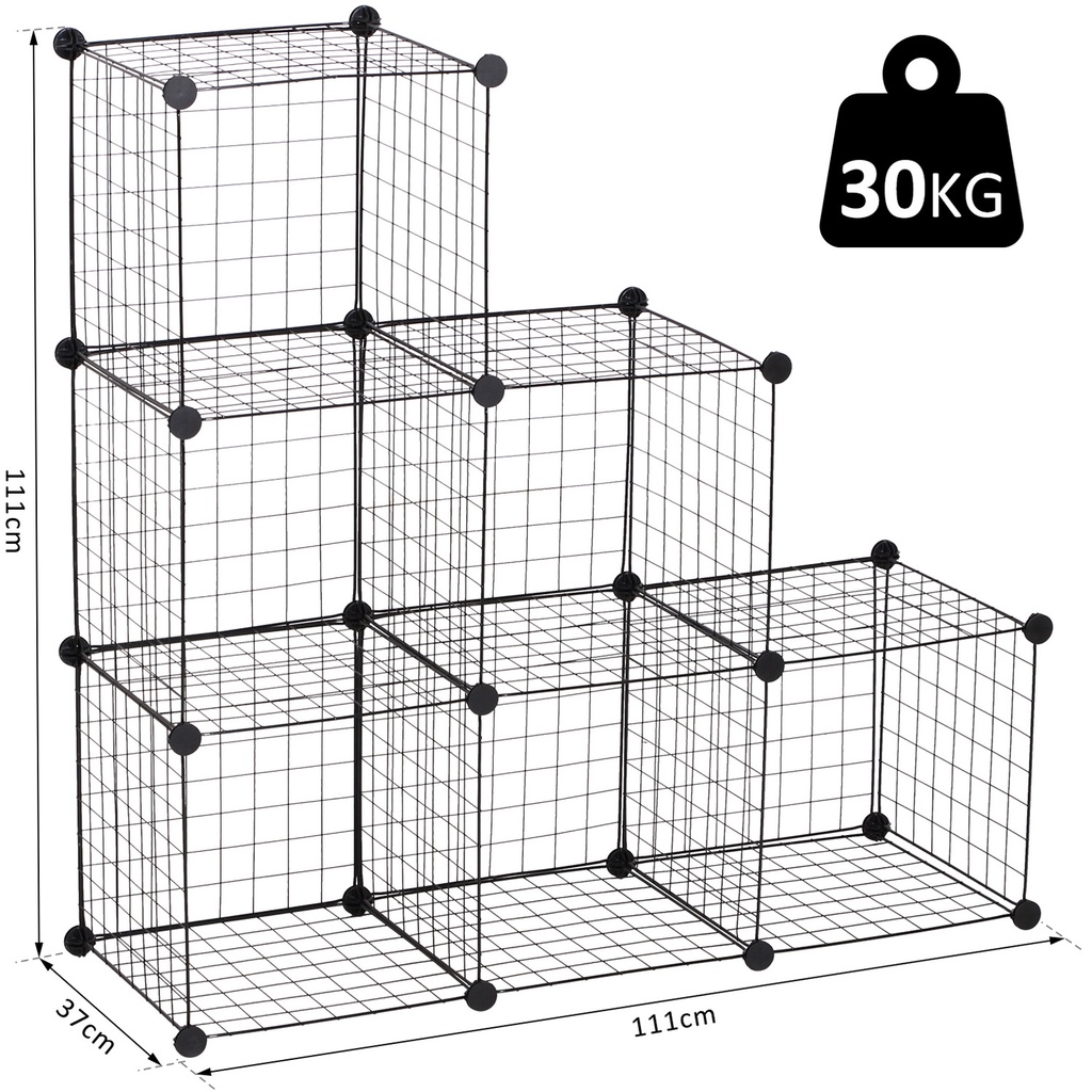 MengShop [Ready Stock] Cat Besi Rack Grid Wire Rack Storage Rack ...