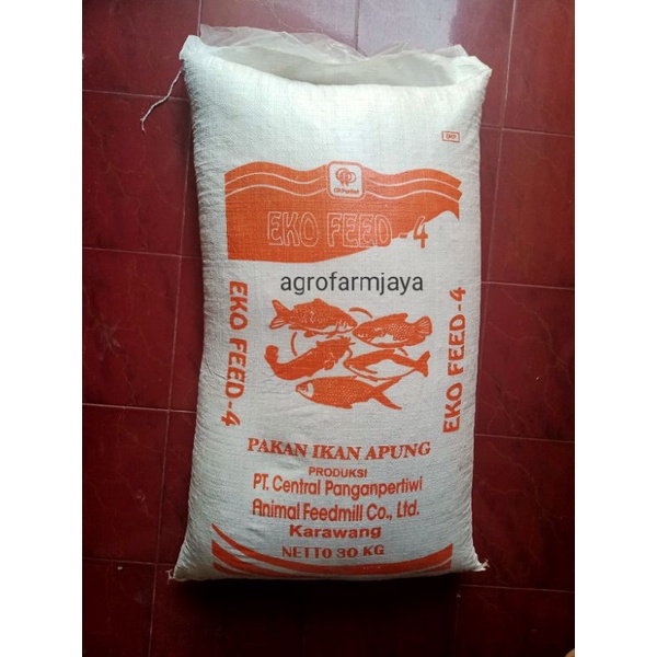 Eco Feed-4 Fish Pellets For Goldfish, Melting, Gurame, Bandeng Repack ...