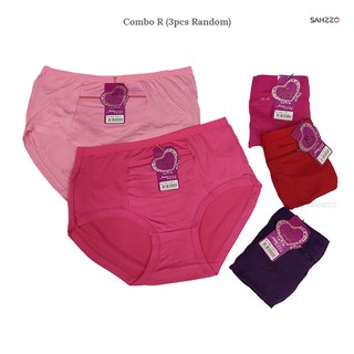 Women's Zip Pocket Underwear Plus Size Briefs 1950 大码女士拉链口袋内裤 Seluar Dalam  Wanita Gadis Panties