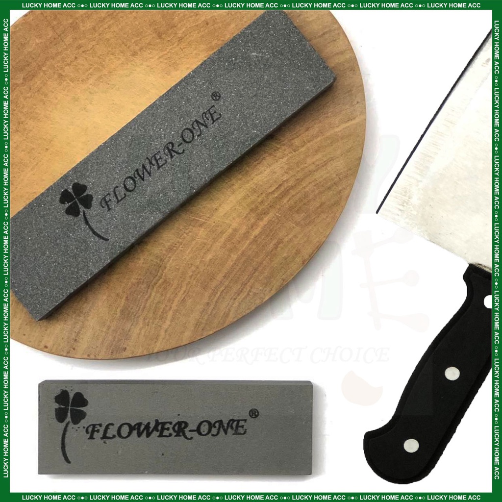 READY STOCK!!! 6"/ 8" Sharpening Stone Knife Sharpening Stone Batu Asah