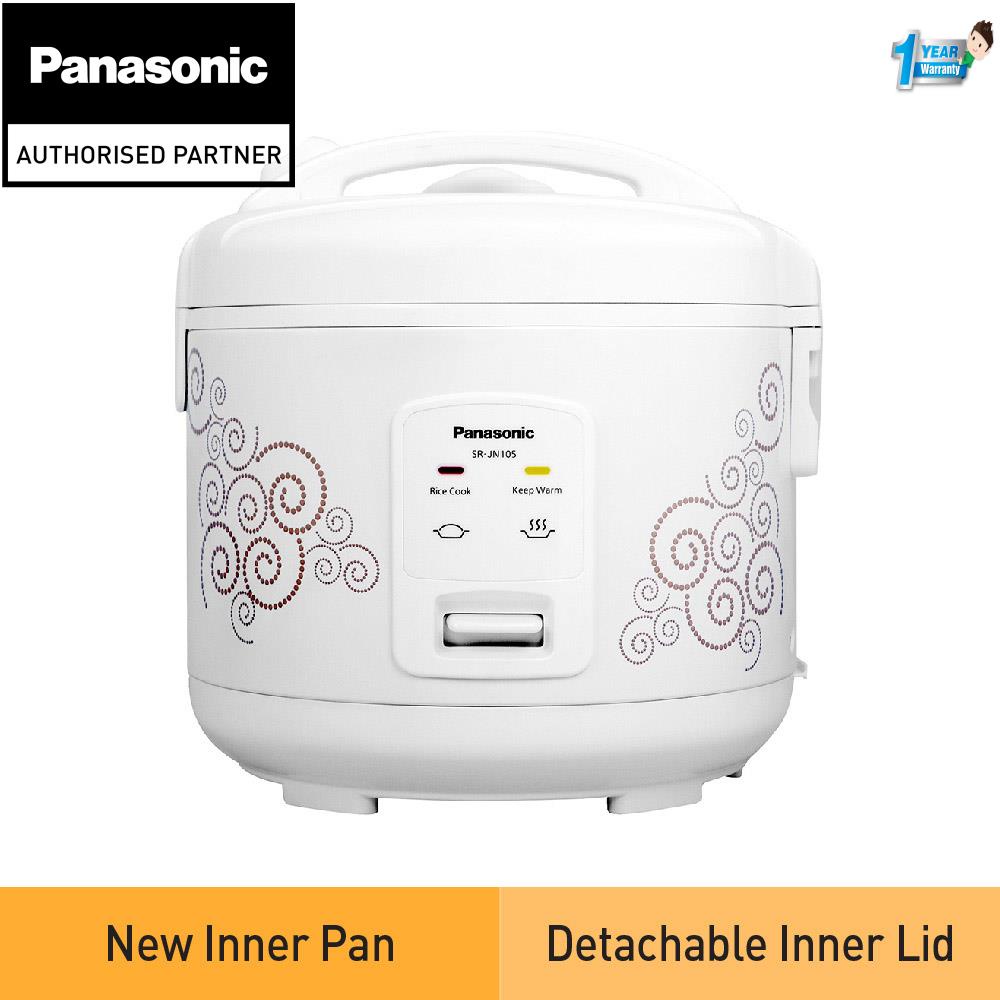 PANASONIC SRJN105 RICE COOKER 1L RICE/PORRIDGE SRJN105SPSK Shopee