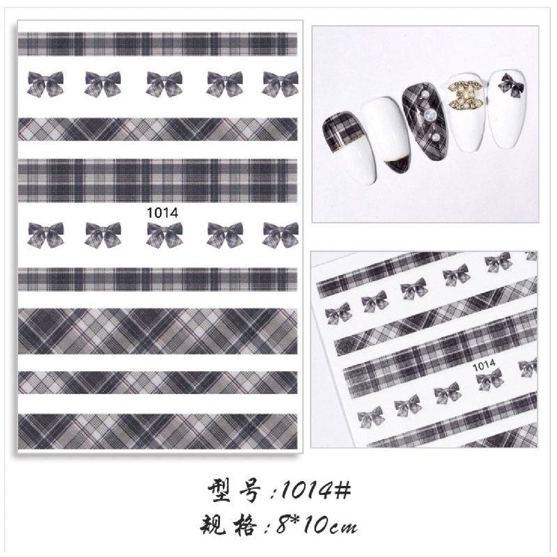[#1012-#1017] NAIL STICKERS | Shopee Malaysia