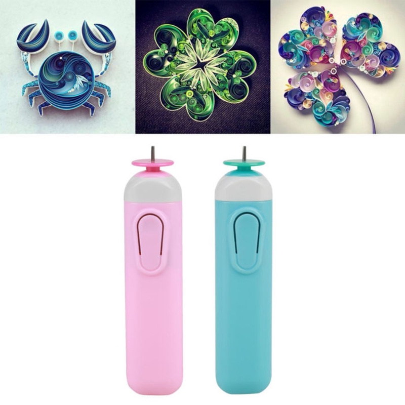 1pc Electric Quilling Pen Origami Paper DIY Handmade Roll Paper