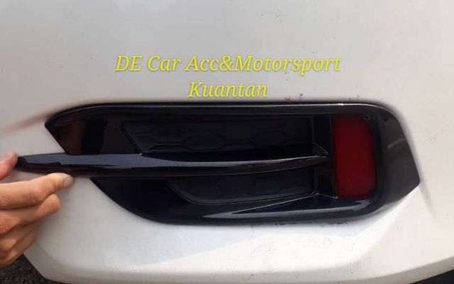 Honda civic FC Carbon Fiber Rear Diffuser Cover(1 Set) | Shopee Malaysia