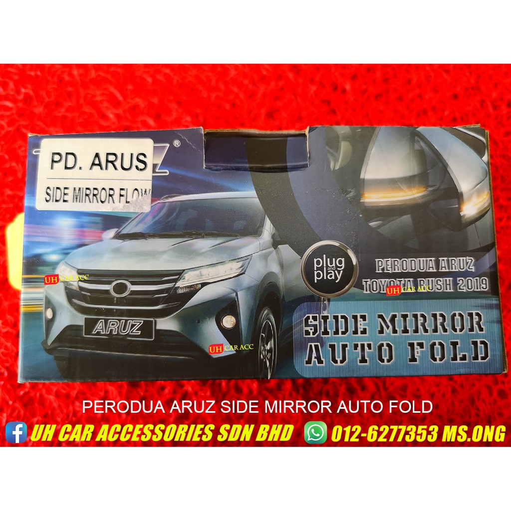 Perodua Aruz Side Mirror Auto Fold System Relay [READY STOCK] Shopee