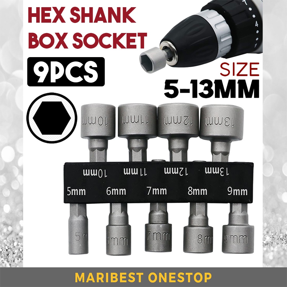 Hex discount shank socket