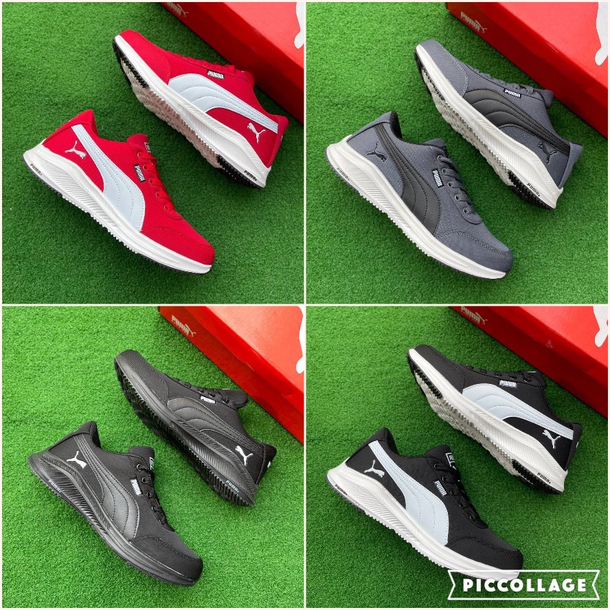 (SIZE 37-45) KASUT SUKAN FLARE RUNNING KASUT SPORT RACER KNIT READY ...