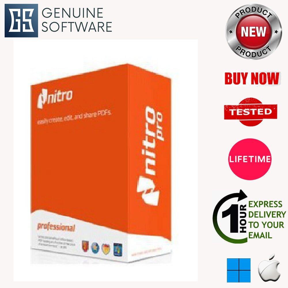 Nitro pro 2022 latest version 13 for window 32 64 bit pdf editor and