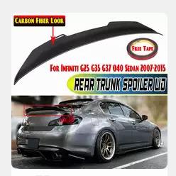 UBUYUWANT Fit For Volkswagen VW UP e-UP R-Line ABS Plastic External Rear  Spoiler Trunk Boot Tail Wing Spoiler Car Access