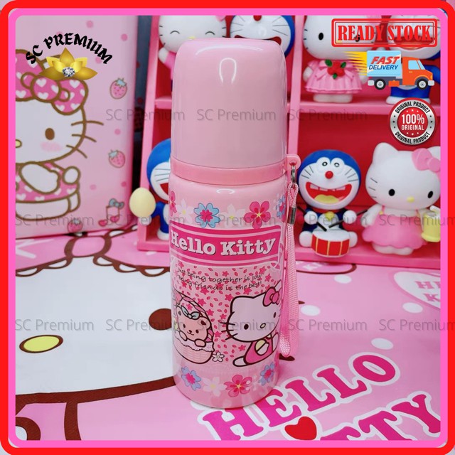 [Ready Stock] Original Sanrio Hello Kitty Stainless Steel Vacuum Flask
