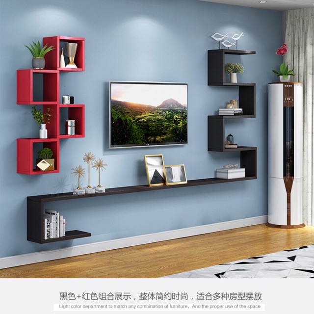 Tv on sale wall rack