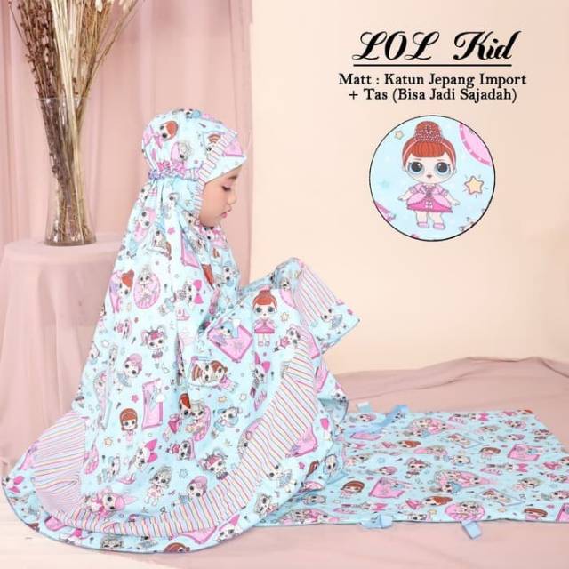 Thick LOL Character Prayer Rug and Prayer Rug Bag | Shopee Malaysia