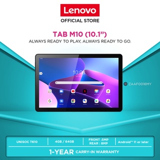 Lenovo Tab M10 3rd Gen TB328XU 64GB 4GB RAM With Folio Case 4G Storm Grey