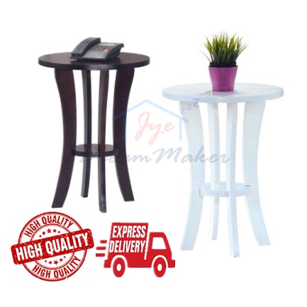 Meja bulat kecil/Small round table/Meja telefon/Rak telefon/Meja Kopi ...