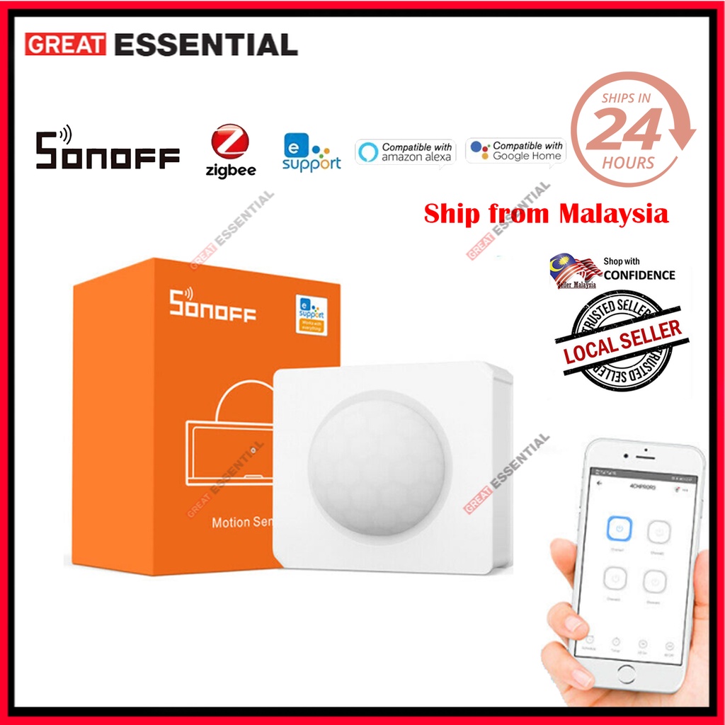 Original SONOFF SNZB-03 - ZigBee PIR Motion Sensor | Shopee Malaysia