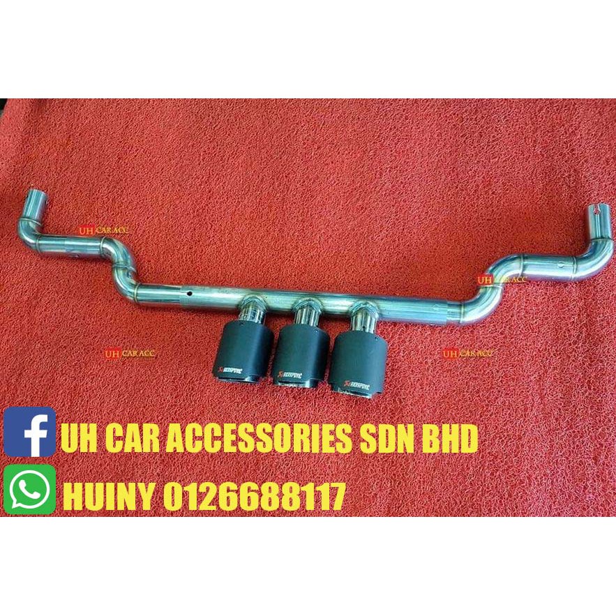 thumbnail image 2 of M2 Performance Stainless Steel Centre Section Exhaust Pipe For Honda Civic Type R EP3 2 of 3
