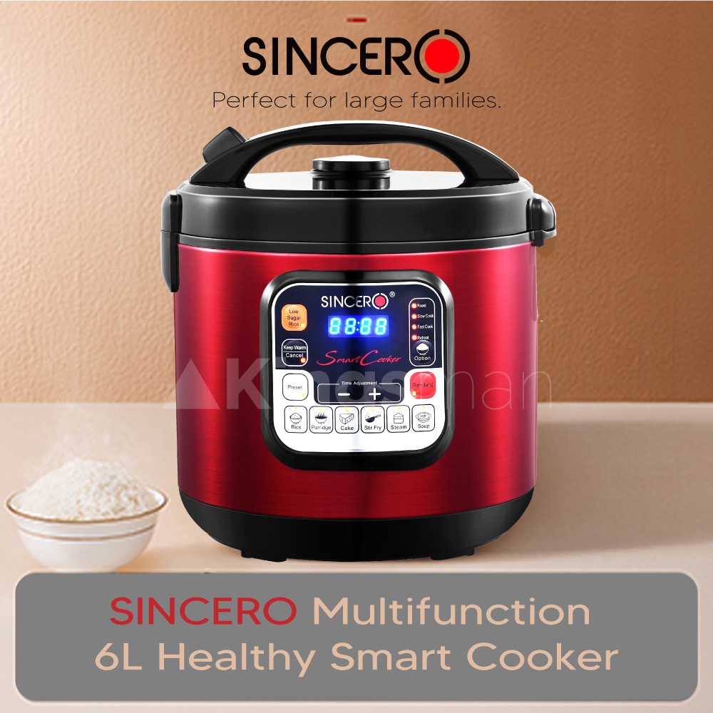[Kingsman] Sincero 6L Low Sugar RC900 Healthy Multifunction Smart