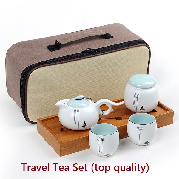 Top Grade Ceramic Travel Chinese Kung Fu Tea Set, Portable Simple ...