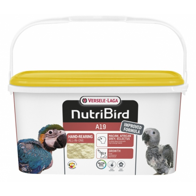 Versele-Laga Nutribird A19 Hand-Rearing for Baby Birds with High Energy ...