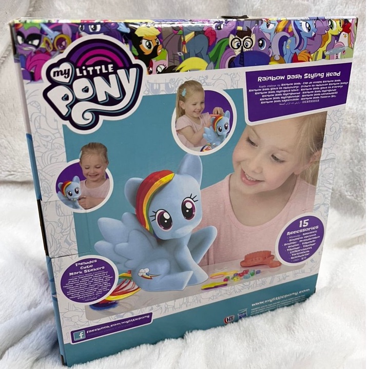 HASBRO MY LITTLE PONY TWILIGHT SPARKLE RAINBOW DASH STYLING HEAD PLAYSET Shopee Malaysia