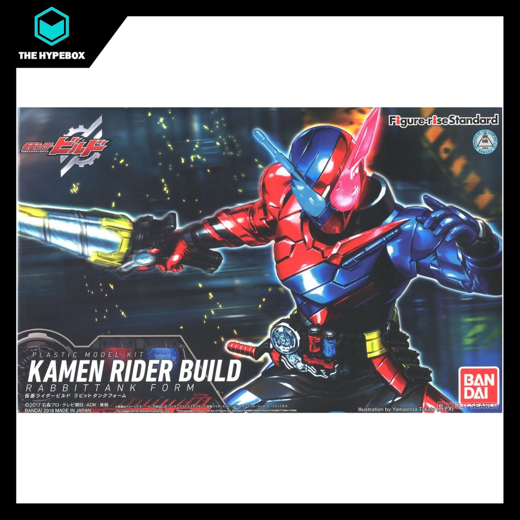BANDAI - FIGURE-RISE STANDARD MASK RIDER BUILD RABBIT TANK FORM - Kamen ...