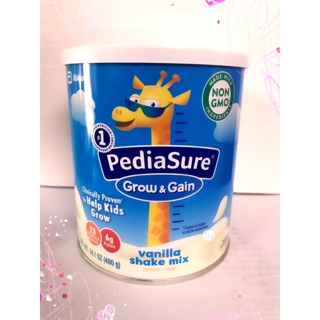 Pediasure Grow & Gain Milk 400g My Vanilla Flavor For Children 1 Year