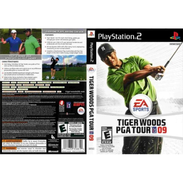 Tiger woods best sale pga tour ps2