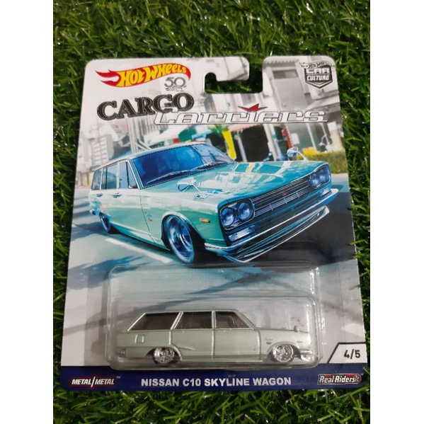 Hot Wheels NISSAN C10 SKYLINE WAGON CARGO Carriers Shopee Malaysia