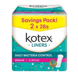 Kotex Fresh Panty Liners Regular Unscented 32's x 2 - Sunway Multicare  Pharmacy Online Store