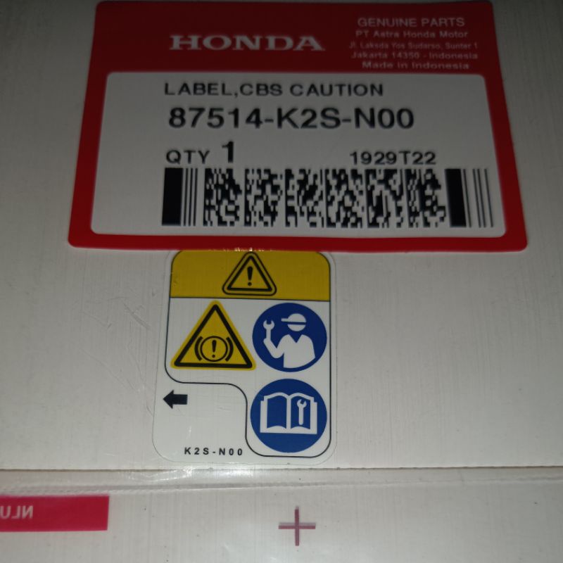 Original honda cbs vario 160 Sticker | Shopee Malaysia