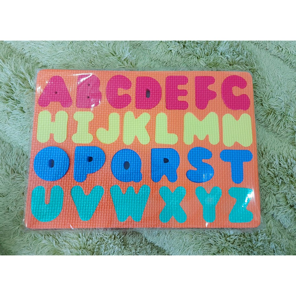 ABC Alphabet soft foam puzzle for baby learning | Shopee Malaysia