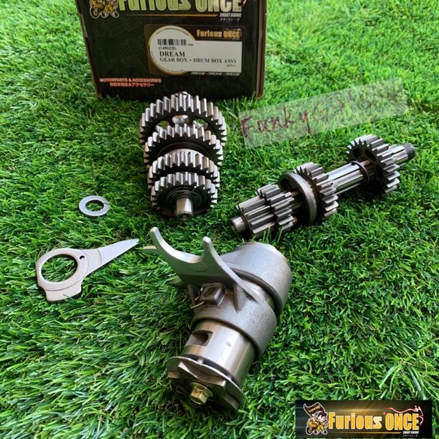 EX5 / DREAM GEAR BOX + DRUM BOX / Transmission Gear Set (Standard