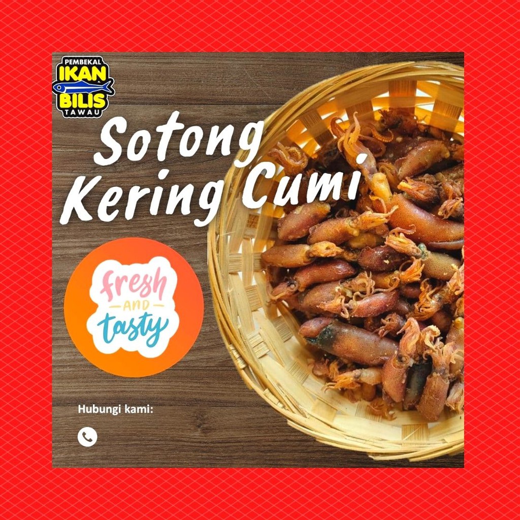 Original Sotong Kering Cumi From Tawau Sabah Shopee Malaysia