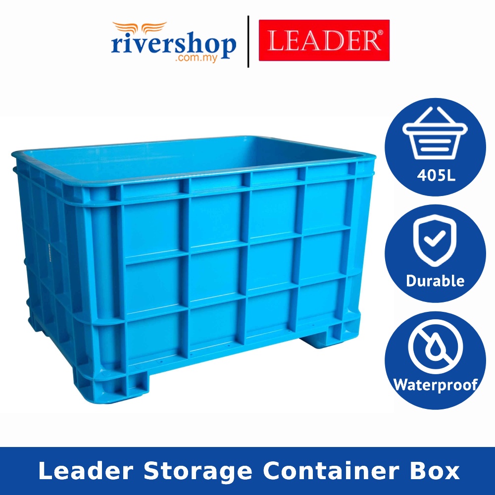 LEADER 405Litres Storage Box / Storage Container Safety Box / Heavy ...