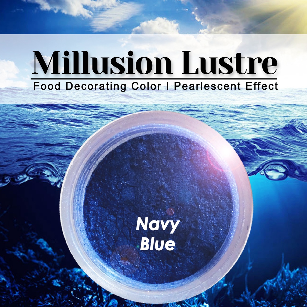 Millusion Italy Lustre Dust Powder Edible Cake Coloring Cake
