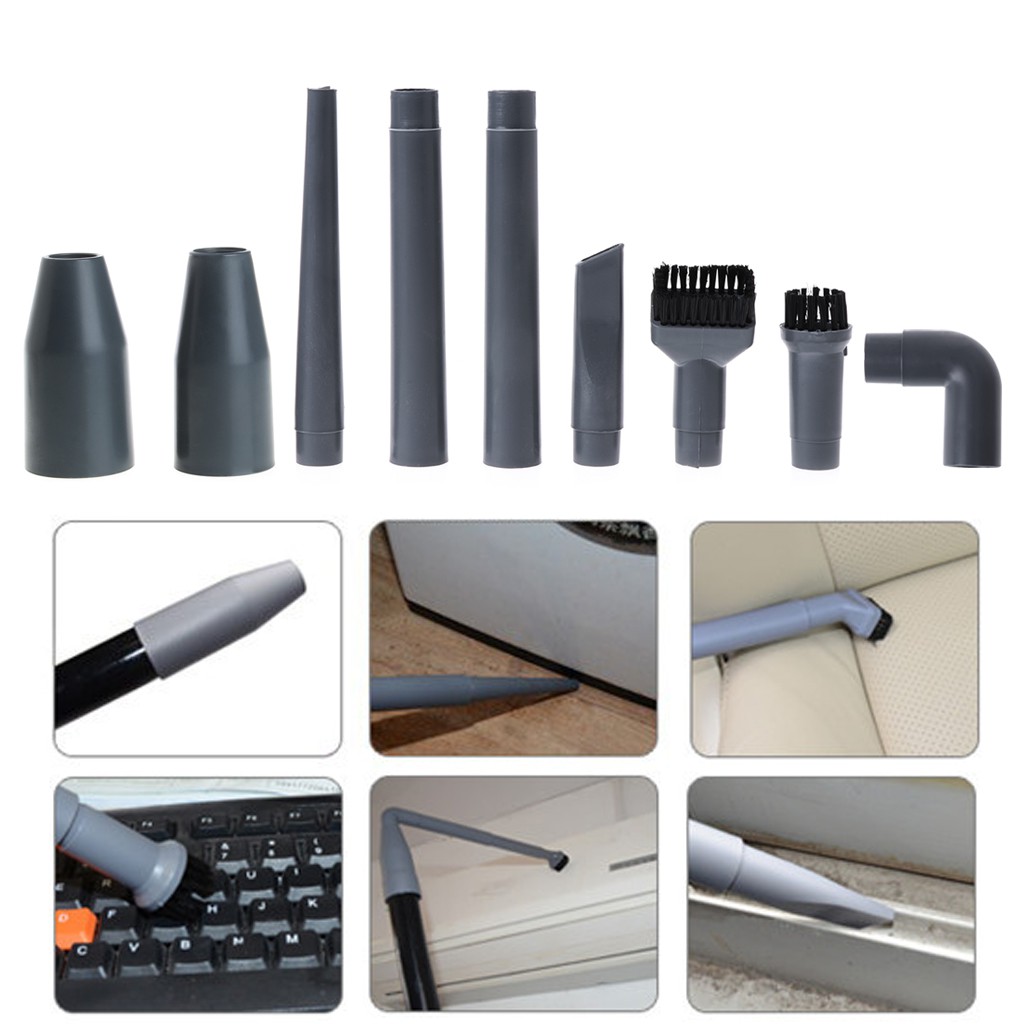 9Pcs Vacuum Cleaner Accessories Multifunctional Corner Brush Set ...