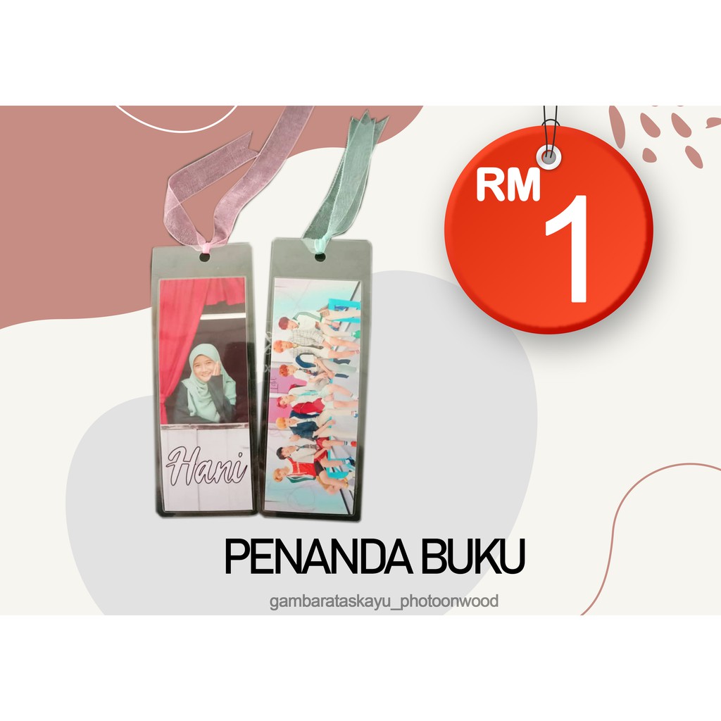 PENANDA BUKU (CUSTOM BOOKMARKS) | Shopee Malaysia