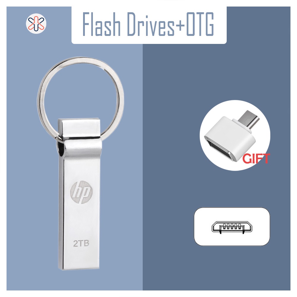 Flash Drive Large Capacity USB 3.0 Metal Pendrive Memory Stick Storage