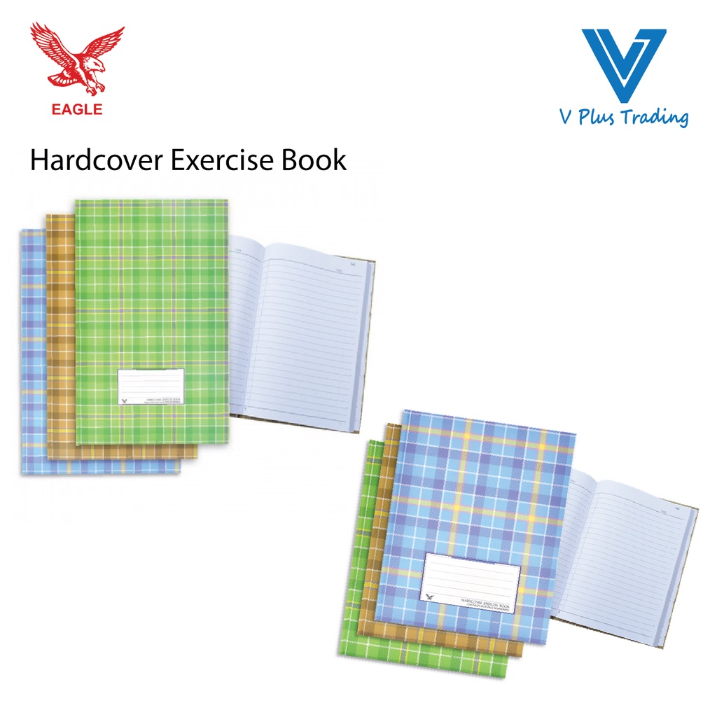 Eagle Hardcover Exercise Book For Writing And Keeping Notes For School ...