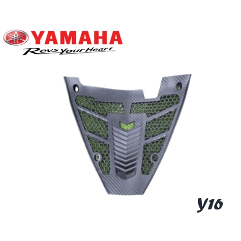 YAMAHA Y16ZR ENGINE COVER GUIDE UNDER COWLING CARBON PENUTUP RADIATOR ...