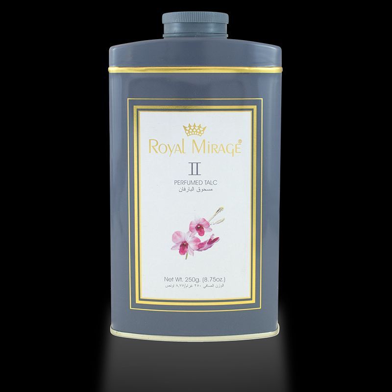 ROYAL MIRAGE PERFUMED TALC Made in Dubai, UAE 250gm Shopee
