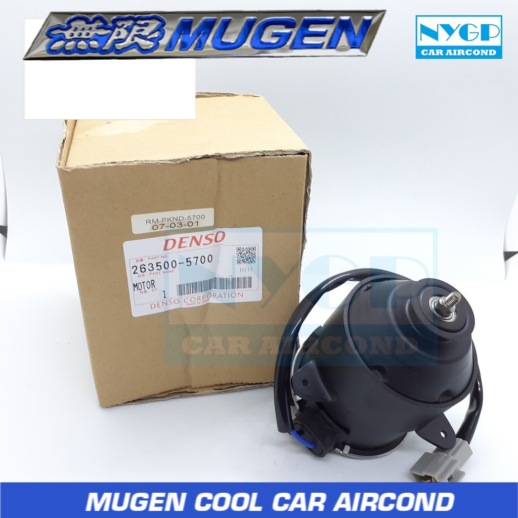 MGC ORIGINAL PERODUA KANCIL ORIGINAL DENSO 5700 12V RADIATOR FAN MOTOR ...