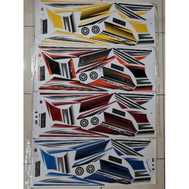 RXZ-CATALYZER (13) BODY STICKER | Shopee Malaysia