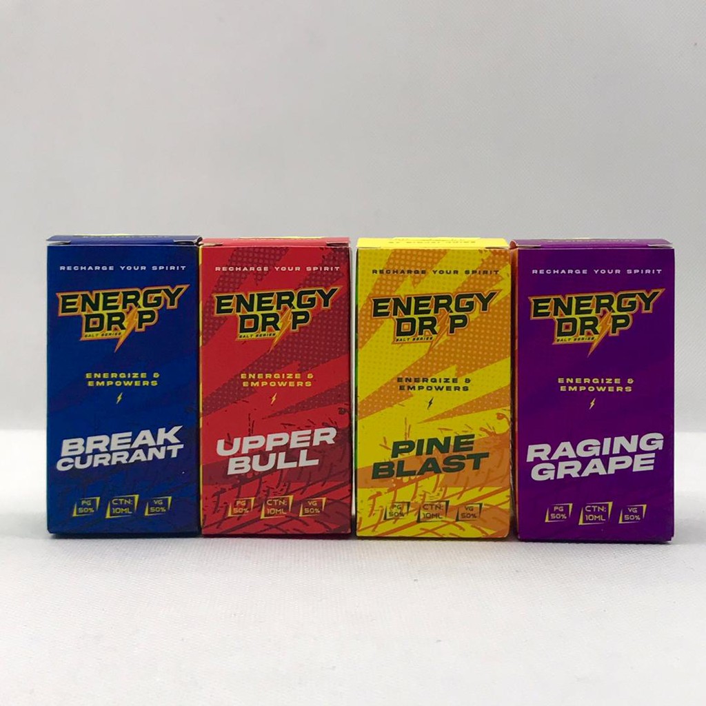 NEW !! ENERGY DRIP EJUICE 10ML *BUNDLE 1 BOX (10 BOTTLES)* Shopee