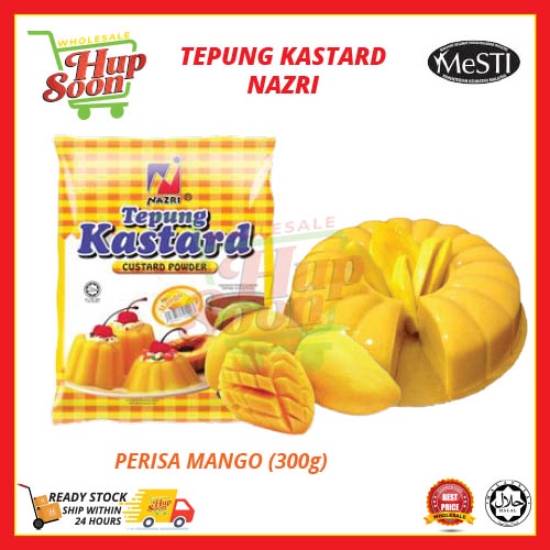 Tepung Kastard Custard Powder By Nazri 300g Shopee Malaysia