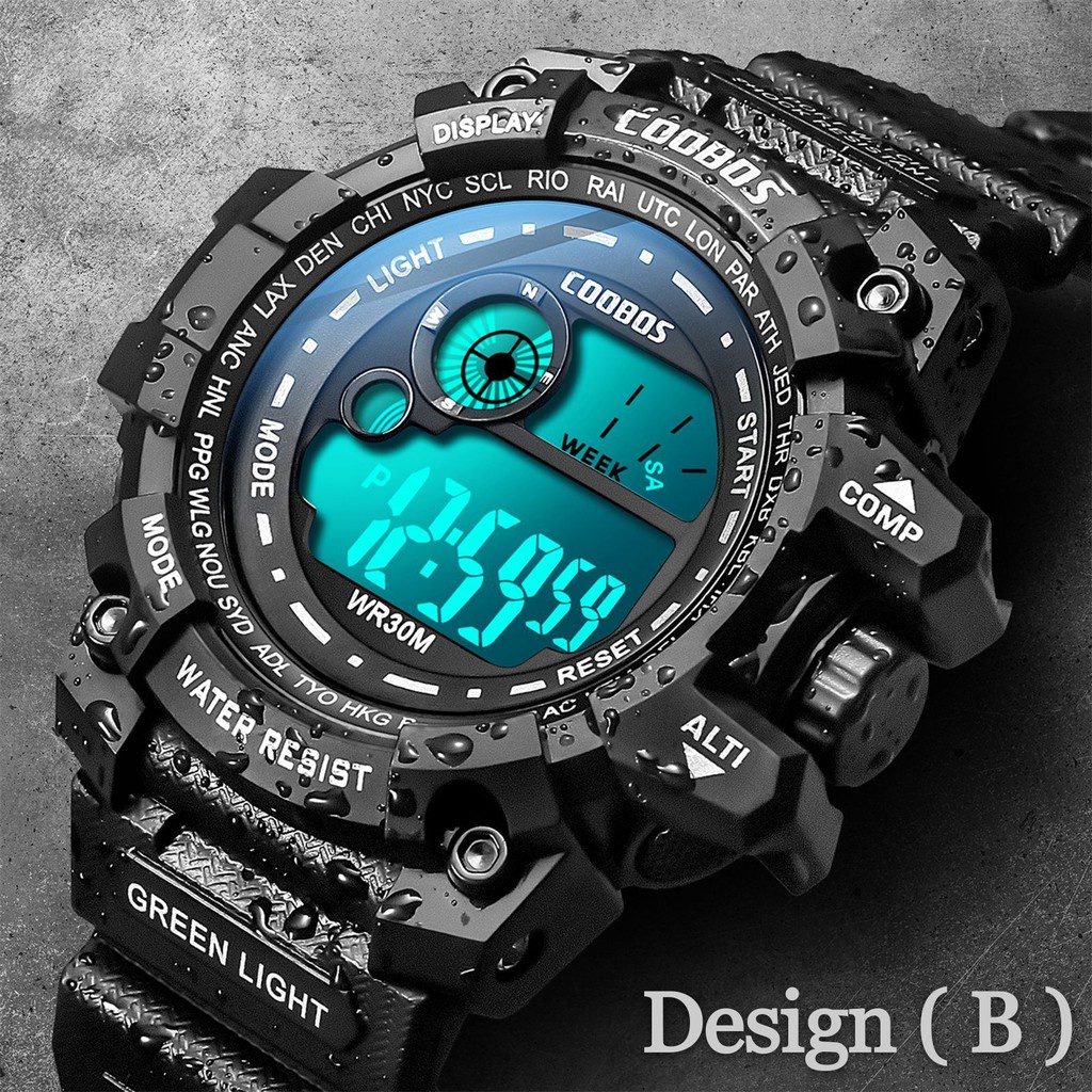 ✨READY STOK✨leather watch Coobos Watch / Sports Watches 