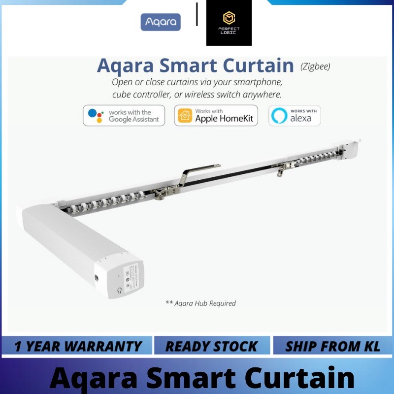 Aqara Smart Curtain Motor Work With Homekit Google Assistant Global