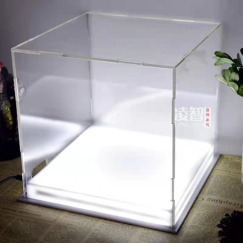 [PREORDER] Acrylic Display Light Box Case Perspek Grade A Plastic