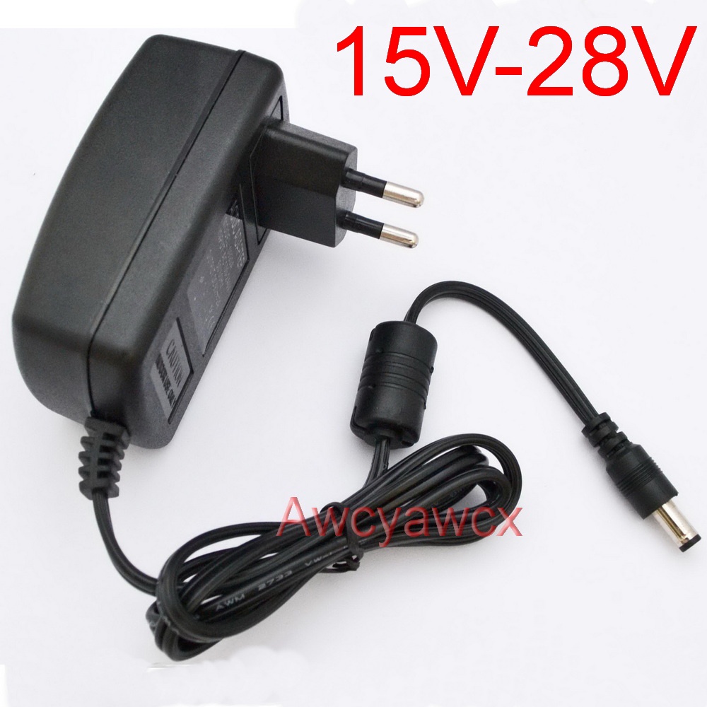 AC adapter DC 15V 16V 17V 18V 19V 20V 21V 22V 23V 24V 25V 26V 27V 28V ...